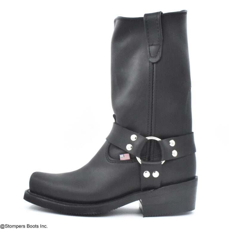 Double H Barry Harness 10 Inch Black Lateral