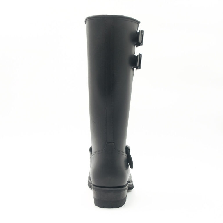 Embossy Engineer Boots Heel