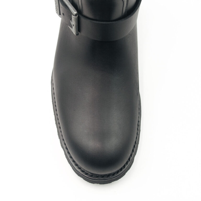 Embossy Engineer Boots Toe Top