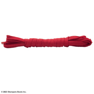 Flat Lace Pair Red