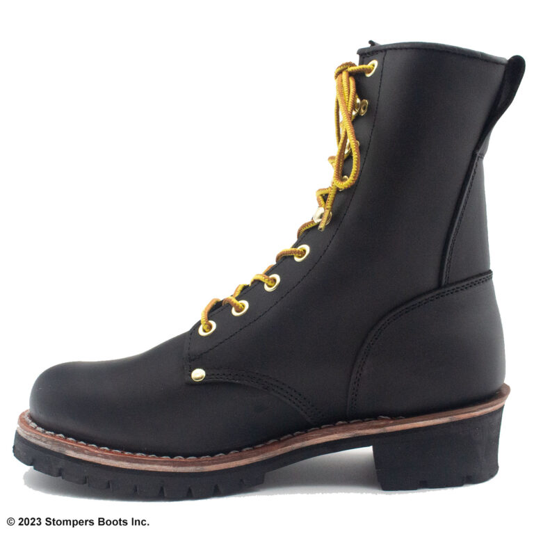 Georgia Logger 8 Inch Black Medial