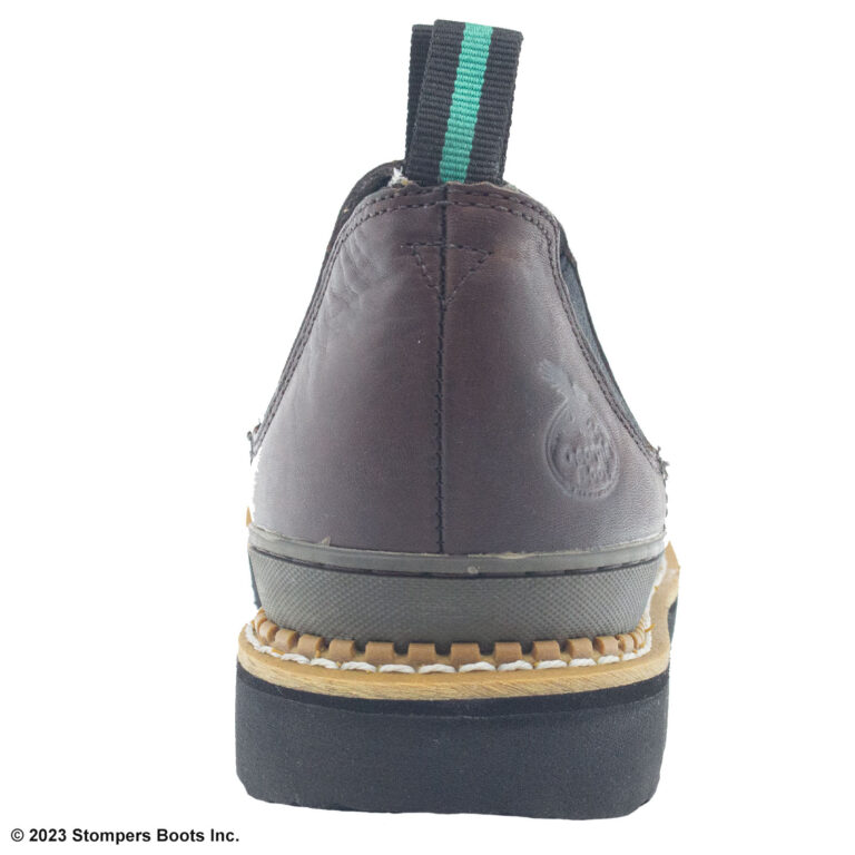 Georgia Romeo Steel Toe Soggy Brown Heel