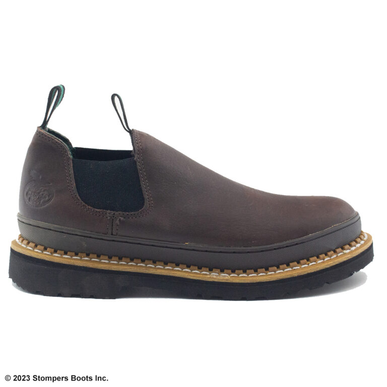 Georgia Romeo Steel Toe Soggy Brown Lateral
