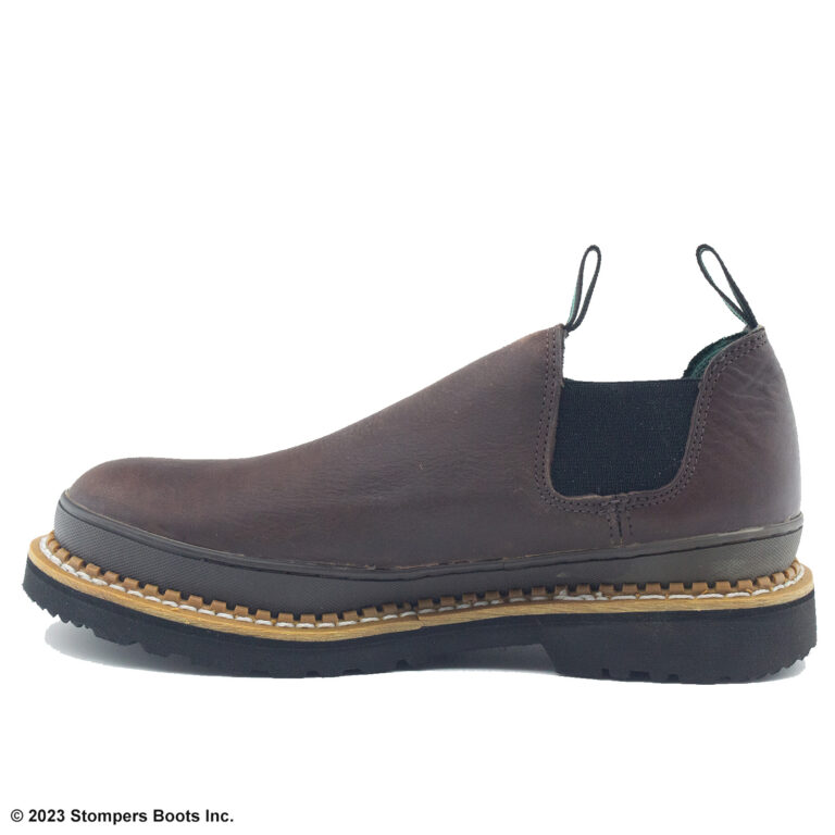 Georgia Romeo Steel Toe Soggy Brown Medial