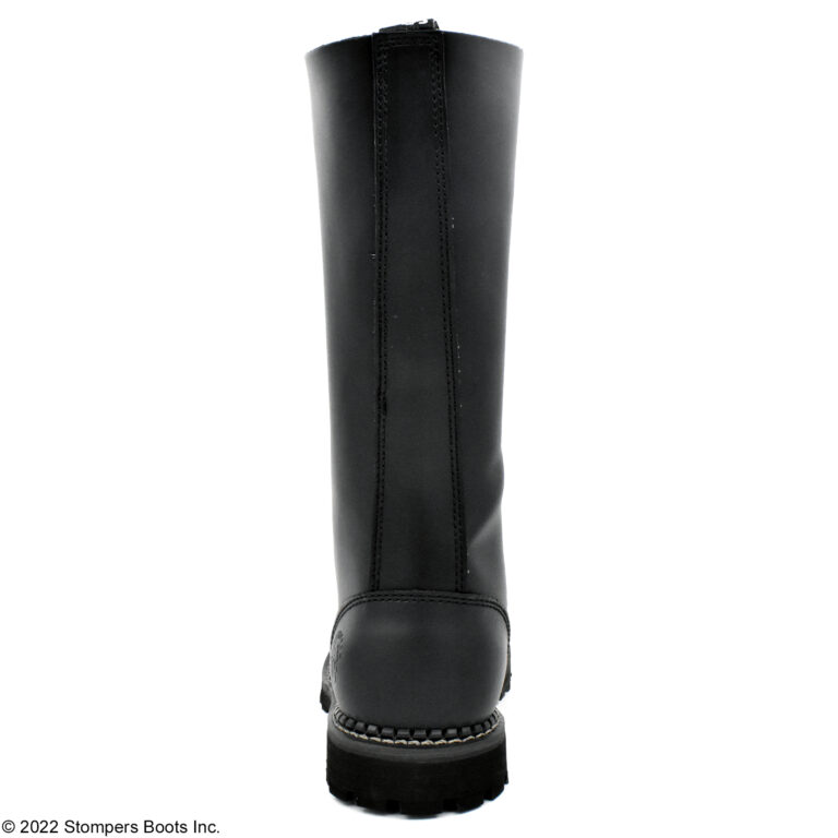 Grinder King Derby 20 Eye Black Steel Toe Heel