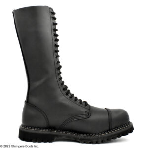 Grinder King Derby 20 Eye Black Steel Toe Medial