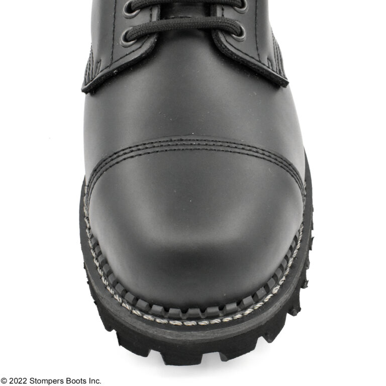 Grinder King Derby 20 Eye Black Steel Toe Top Toe