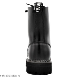 Grinders Bulldog 10 Eye Black Steel Toe Heel