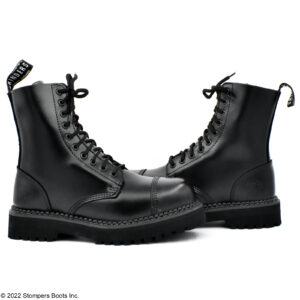 Grinders Bulldog 10 Eye Black Steel Toe Main