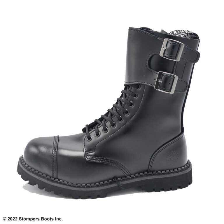 Grinders Camelot Black Steel Toe Lateral