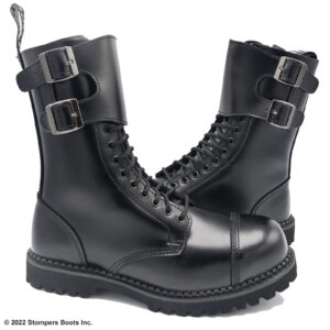 Grinders Camelot Black Steel Toe Main