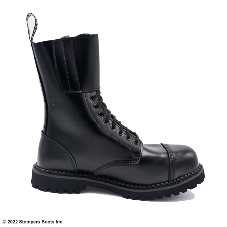 Grinders Camelot Black Steel Toe Medial