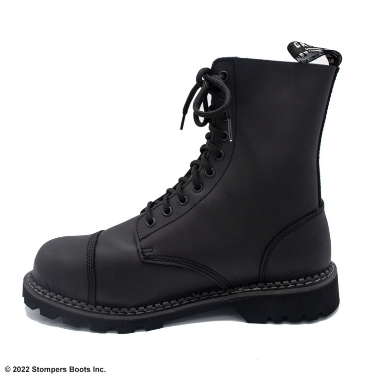 Grinders Hunter Black Steel Toe Medial