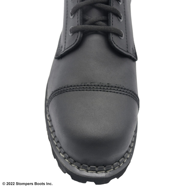 Grinders Hunter Black Steel Toe Top Toe