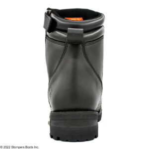 Milwaukee Leather 6 Inch Zip Lug Sole Heel