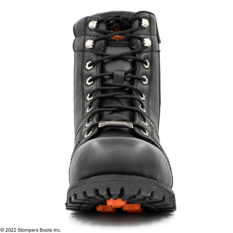 Milwaukee Leather 6 Inch Zip Lug Sole Toe