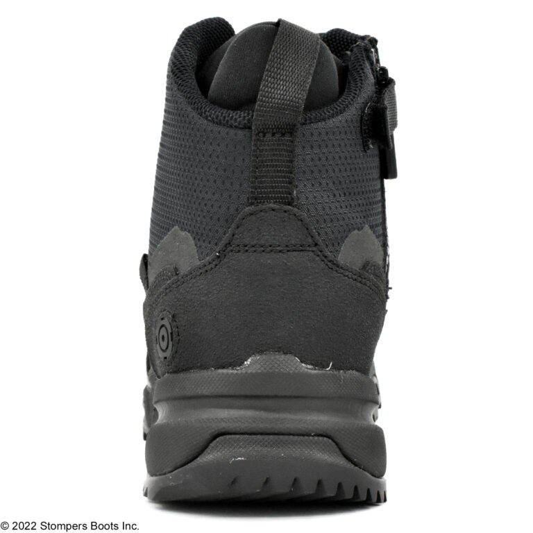 Original S.W.A.T. Alpha Fury 6 Inch Black Side Zip Tactical Boot Heel