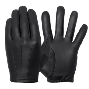 Patrol Touch Leather Touchscreen Police Gloves