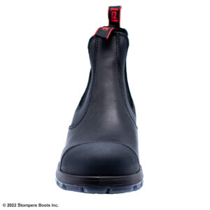 Redback Easy Escape Slip On 6 Inch Black Steel Toe Scuff Cap Toe