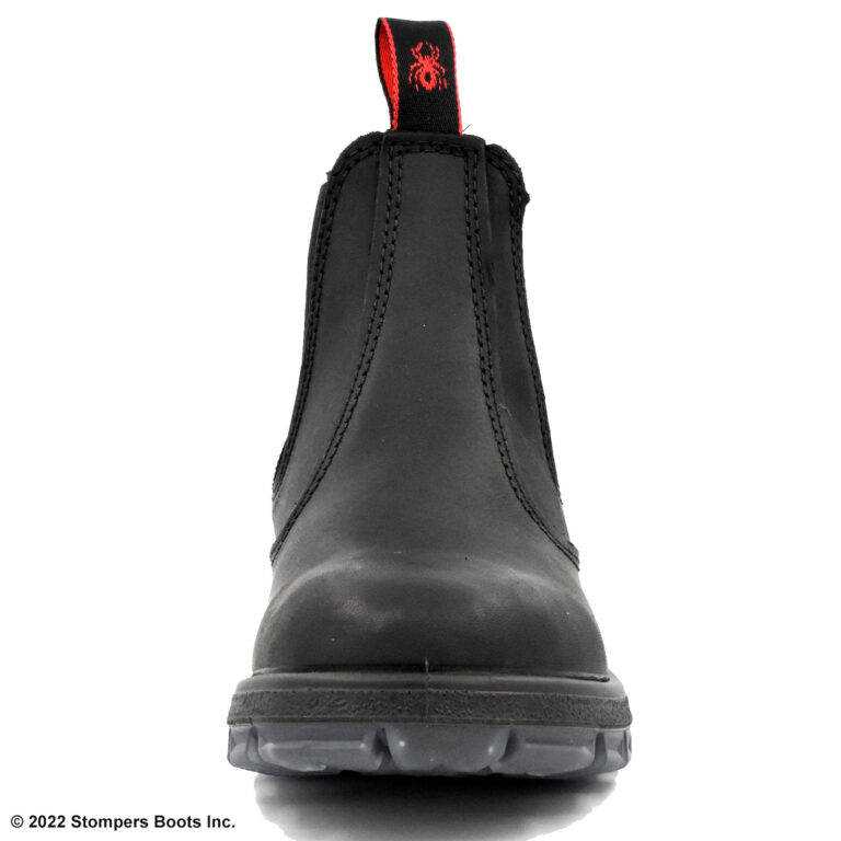 Redback Easy Escape Slip On 6 Inch Black Steel Toe Toe