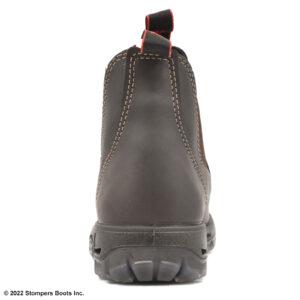 Redback Great Barrier Slip On 6 Inch Dark Brown H20 Resistant Heel