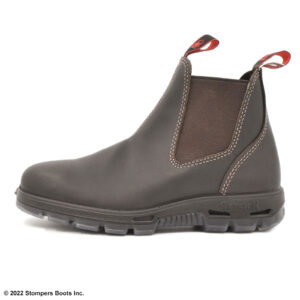 Redback Great Barrier Slip On 6 Inch Dark Brown H20 Resistant Lateral
