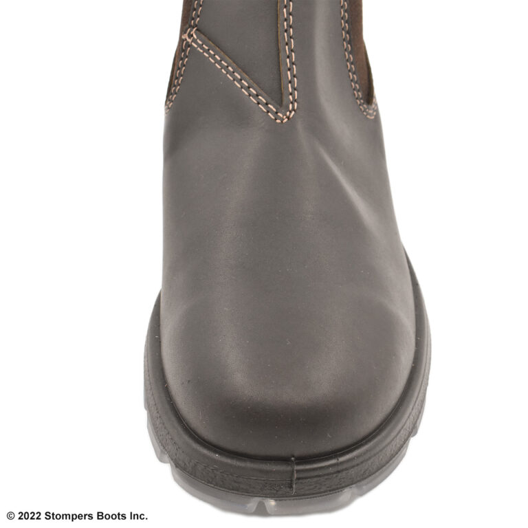 Redback Great Barrier Slip On 6 Inch Dark Brown H20 Resistant Top Toe