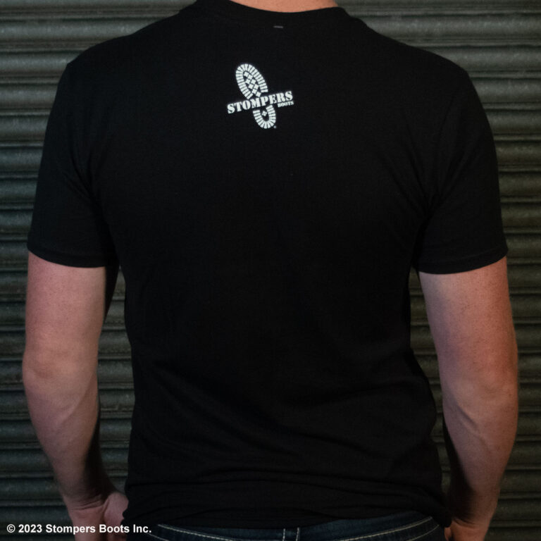 Stompers Say No To Open Toe T-shirt Black Black