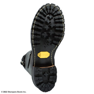 Wesco 16 Inch Boss +1 Calf Two Top Straps Leather Lined Black Sole