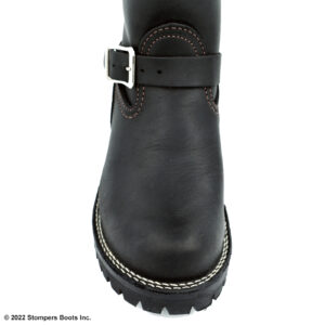 Wesco 16 Inch Boss +1 Calf Two Top Straps Leather Lined Black Top Toe