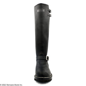 Wesco Boss 18 Inch Leather Lined Black 2-Top Strap Toe