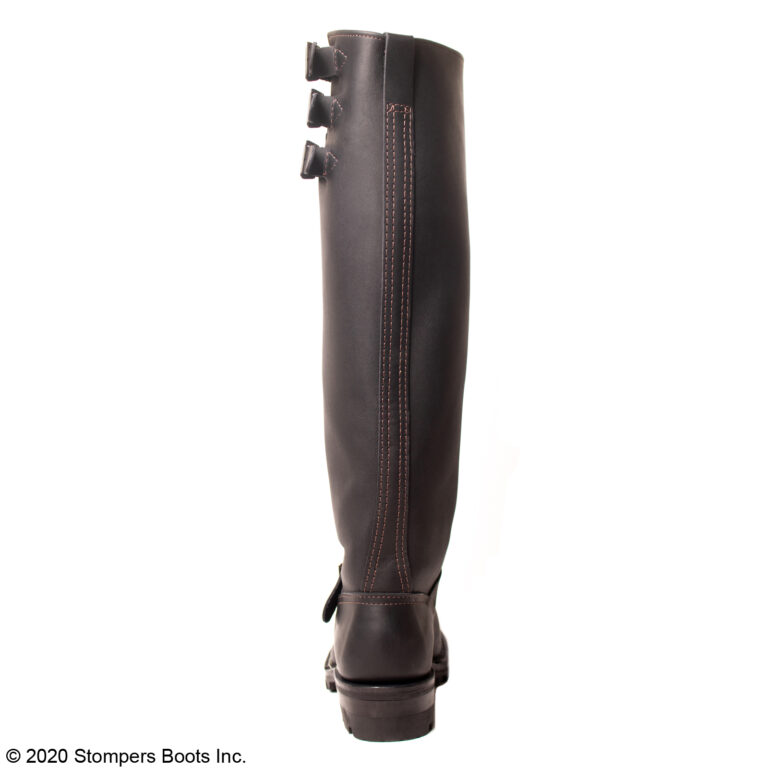 Wesco Boss 20 Inch Black 3-Top Straps Heel