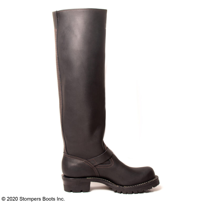 Wesco Boss 20 Inch Black 3-Top Straps Medial