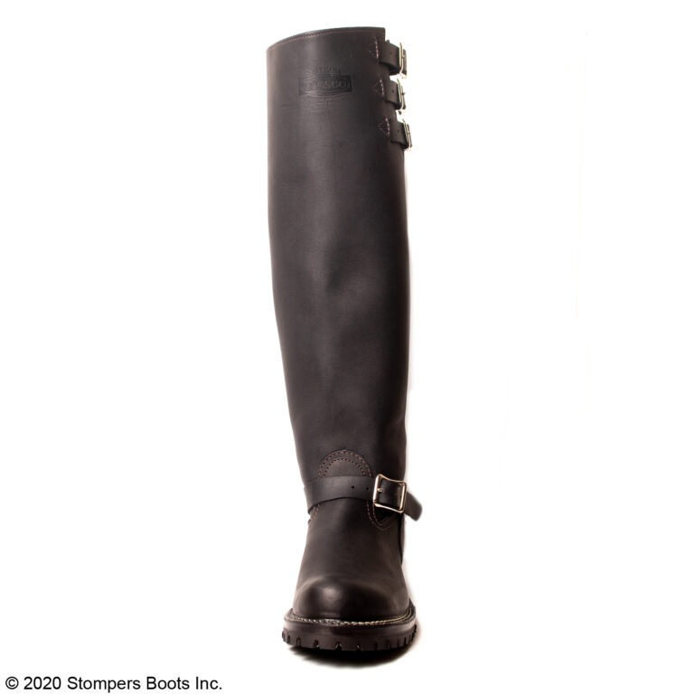 Wesco Boss 20 Inch Black 3-Top Straps Toe