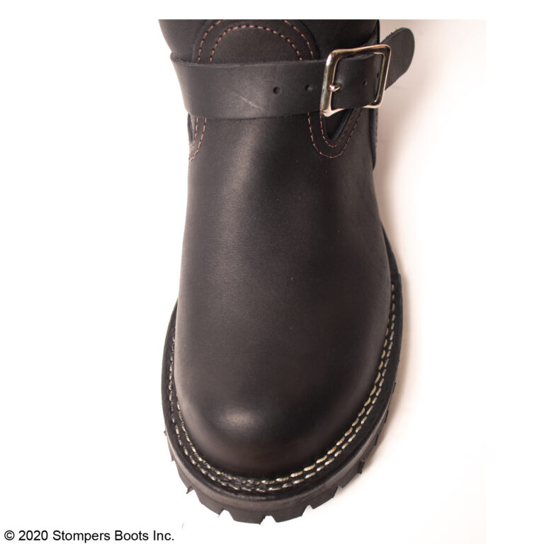 Wesco Boss 20 Inch Black 3-Top Straps Top Toe