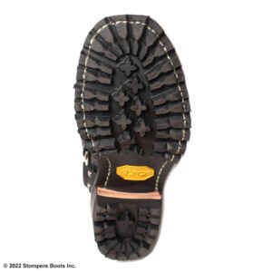 Wesco 16 Inch Harness +1 Calf Two Top Straps Leather Lined Black Sole