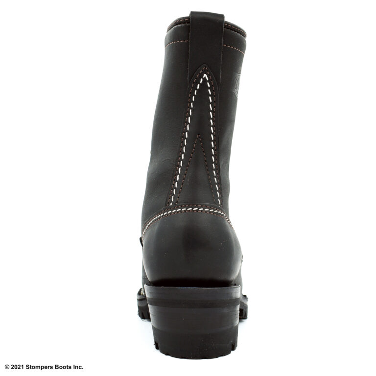 Wesco Highliner 10 Inch Black Lug Sole Heel