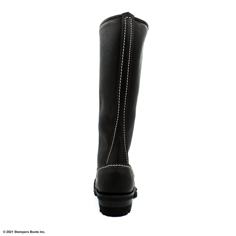 Wesco Jobmaster 16 Inch Black Lug Sole Heel