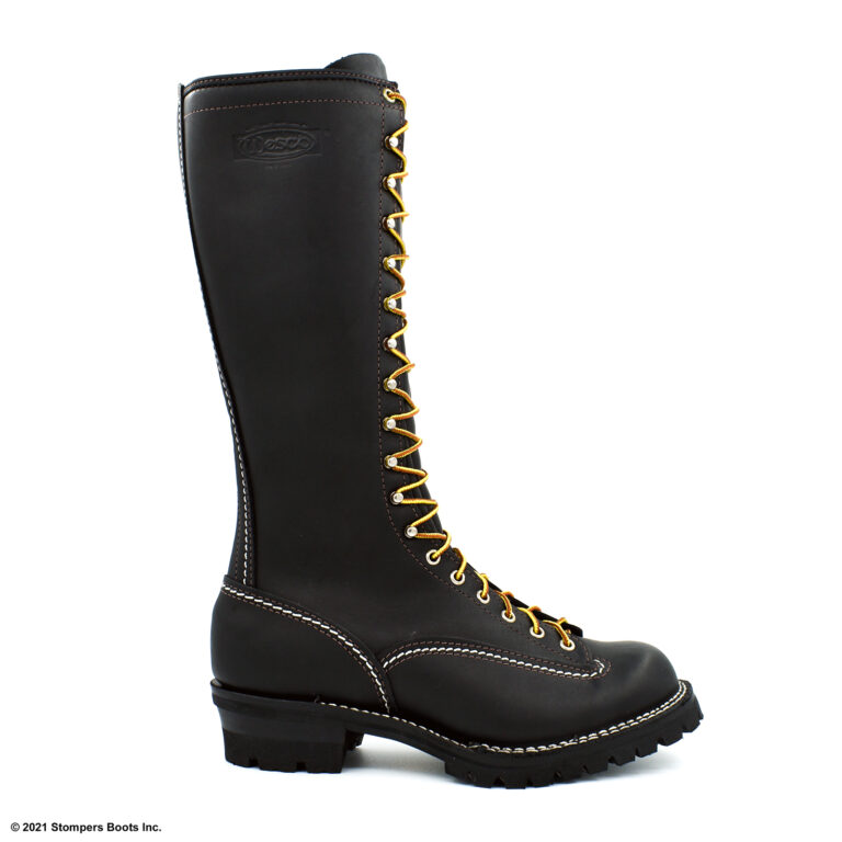 Wesco Jobmaster 16 Inch Black Lug Sole Lateral