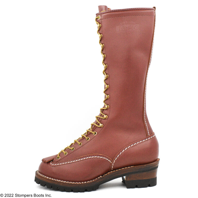 Wesco Highliner 16 Inch Redwood Lug Sole Lateral