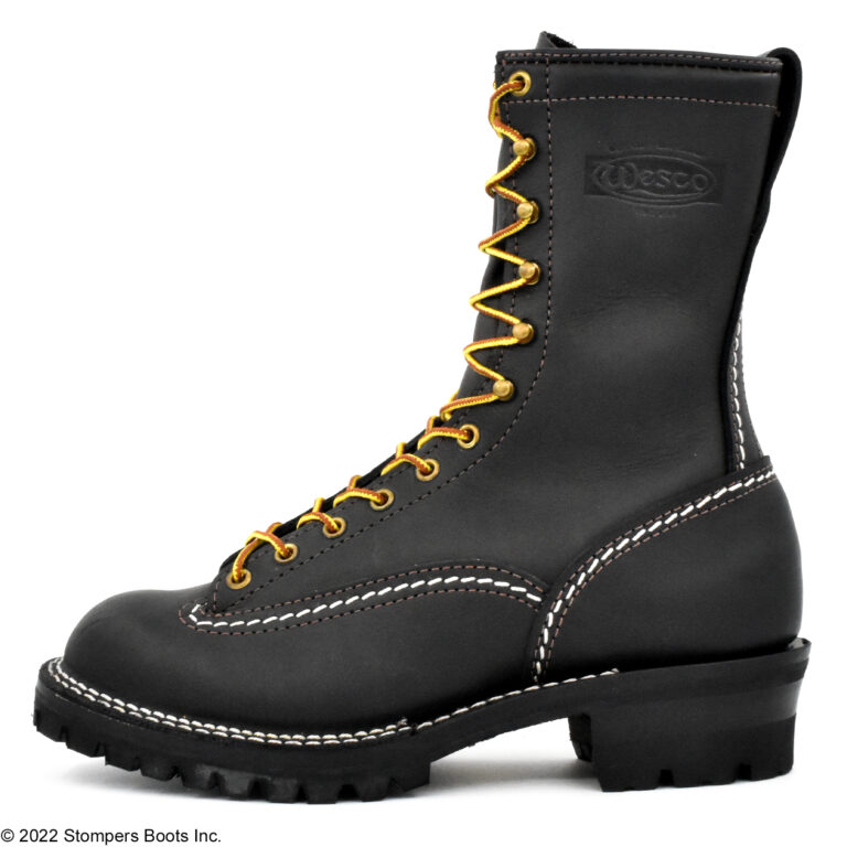 Wesco Jobmaster 10 Inch Black Lug Sole Lateral