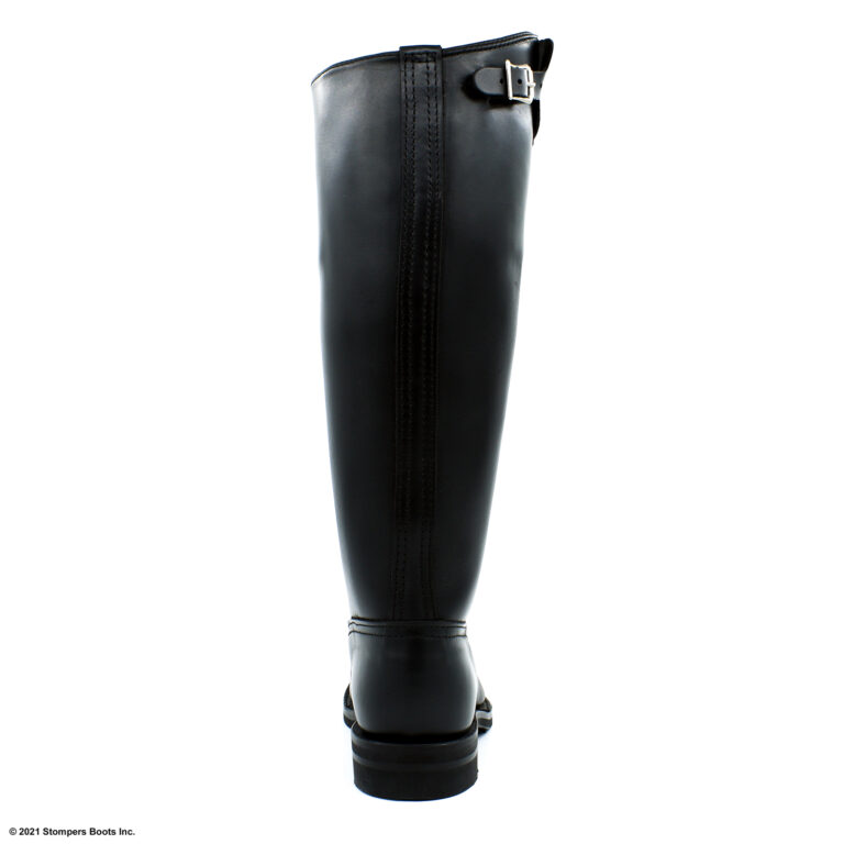 Wesco Motor Patrol 16 Inch Black Dress Sole Heel
