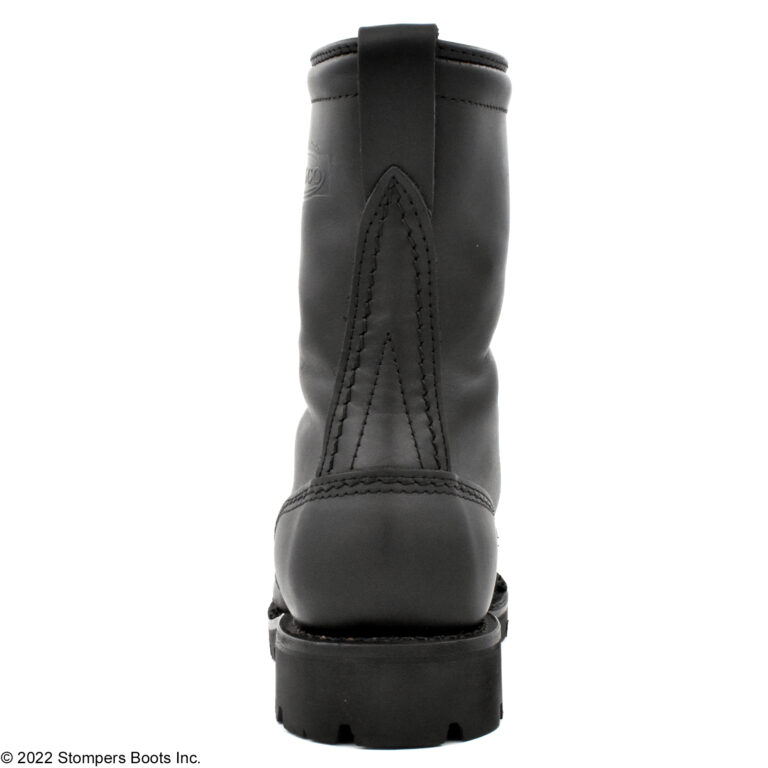 Wesco Stompers Combat 10 Inch Black Heel