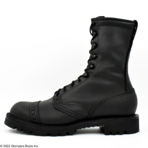 Wesco Stompers Combat 10 Inch Black Lateral